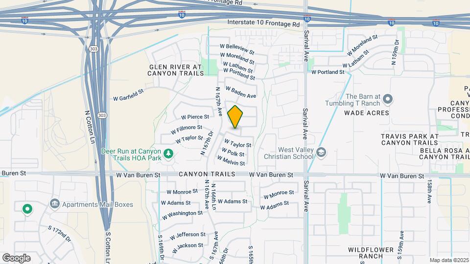 16642 W Fillmore St Map and Location Details
