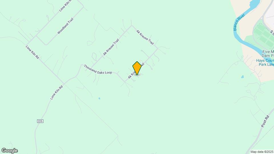 722 Thousand Oaks Loop Map and Location Details