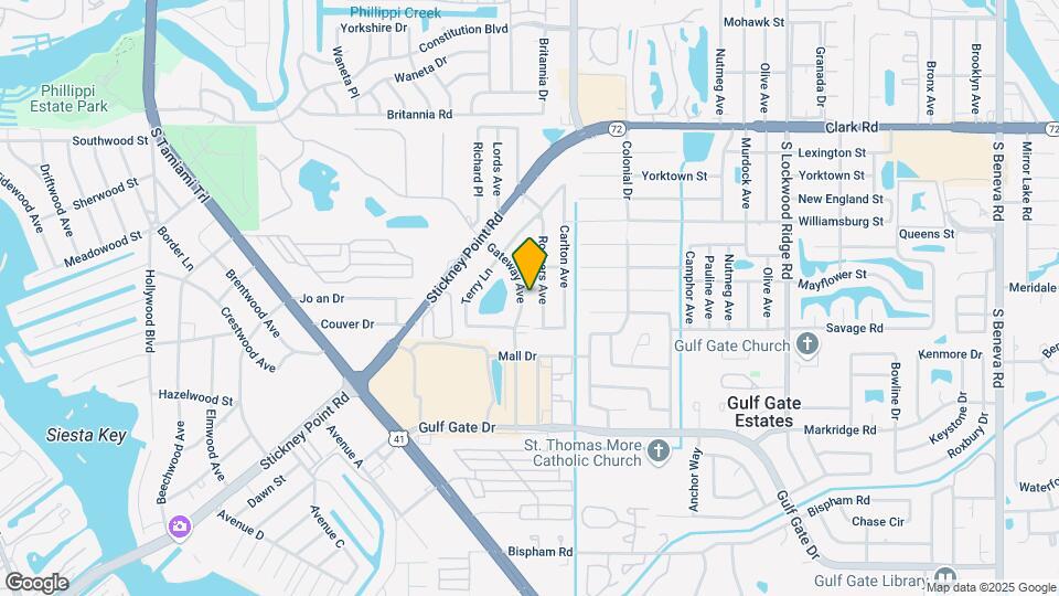6339 Gateway Ave Map and Location Details