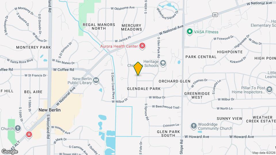 Parkwood Highands Apts Map and Location Details