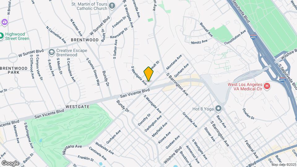 11789 Montana Ave Map and Location Details