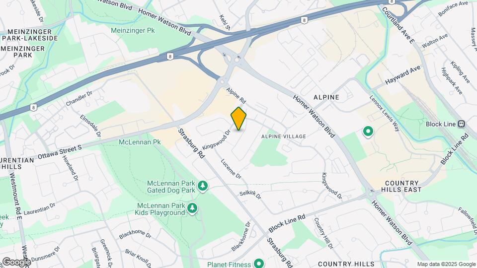 34 Appalachian Crescent Map and Location Details