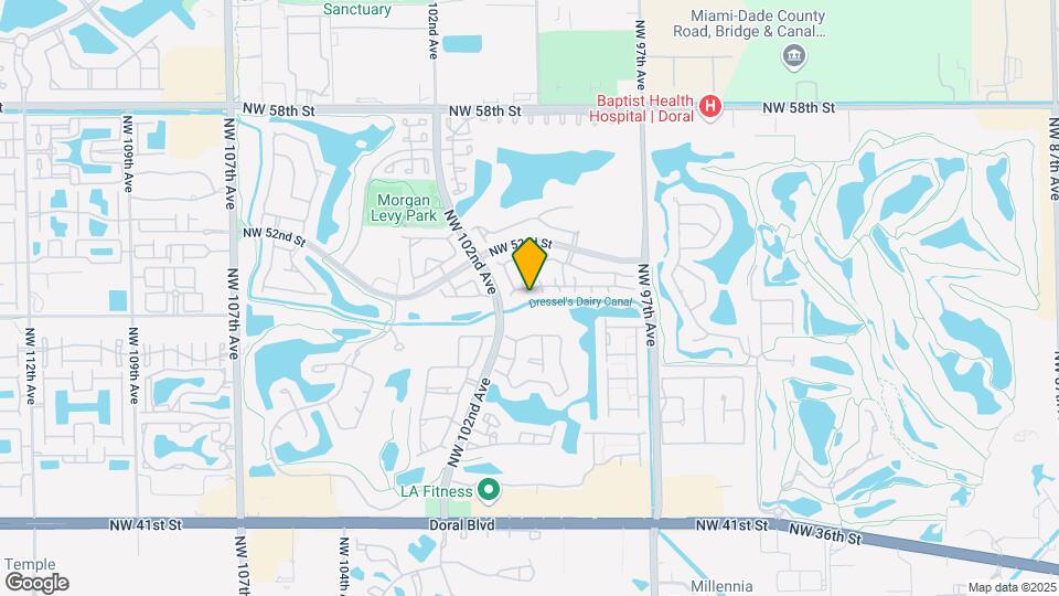 10046 NW 51st Ter Mapa y Detalles de la Ubicación