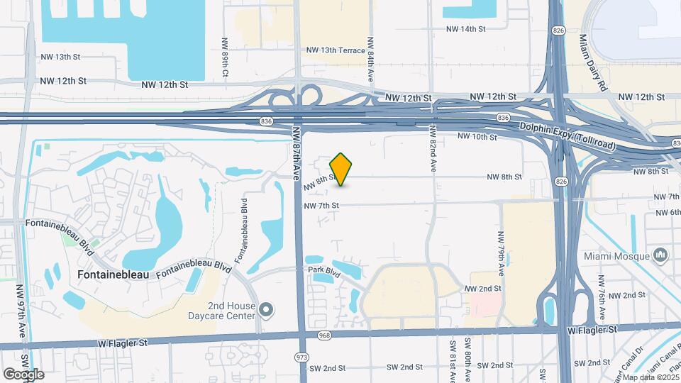 8500 NW 8th St Map and Location Details