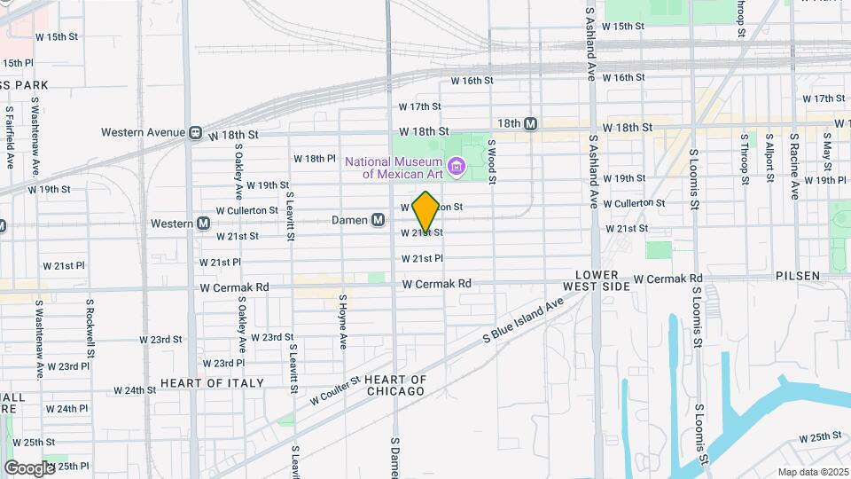 1921 W 21st St Map and Location Details