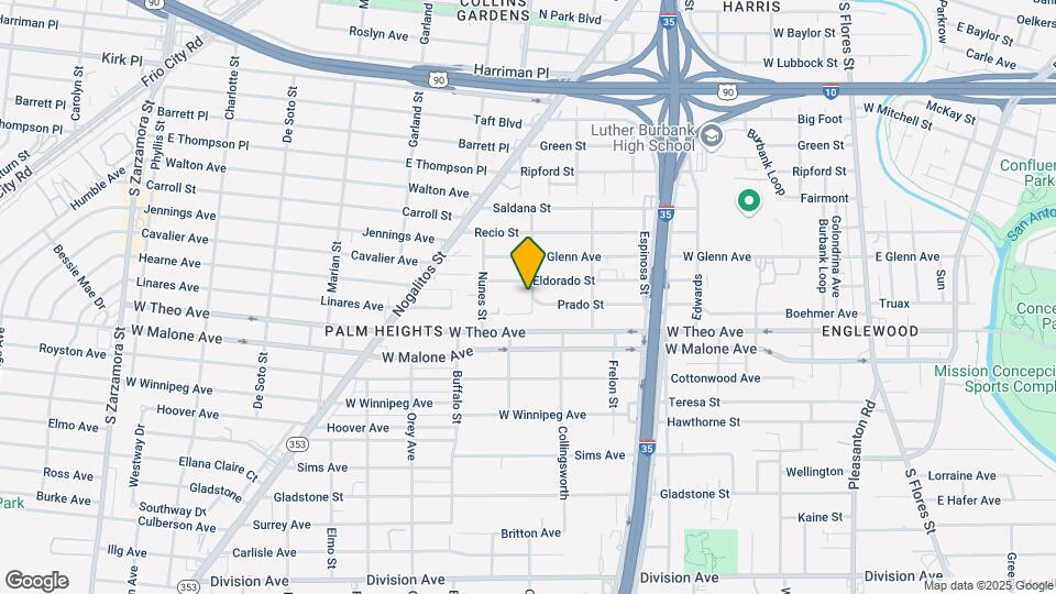 515 Margil St-Unit -519 Map and Location Details