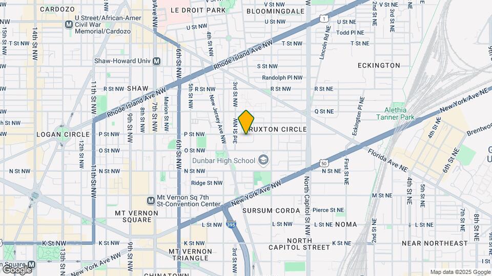 220 P St NW Map and Location Details