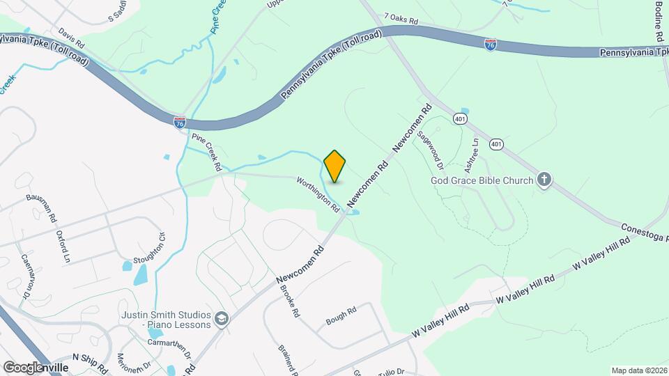 553 Worthington Rd Map and Location Details