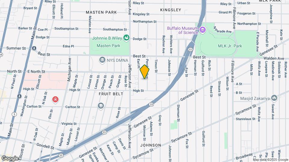 32 Pershing Ave Map and Location Details
