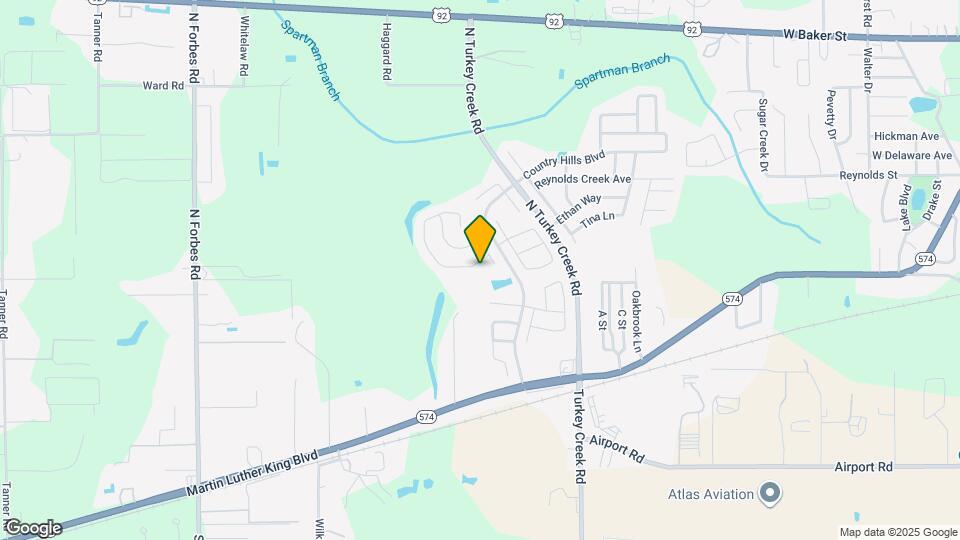 4711 S Dawnmeadow Ct Map and Location Details