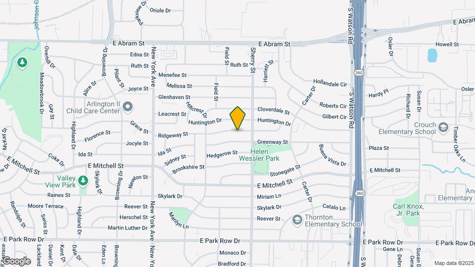 2126 Ridgeway St Map and Location Details