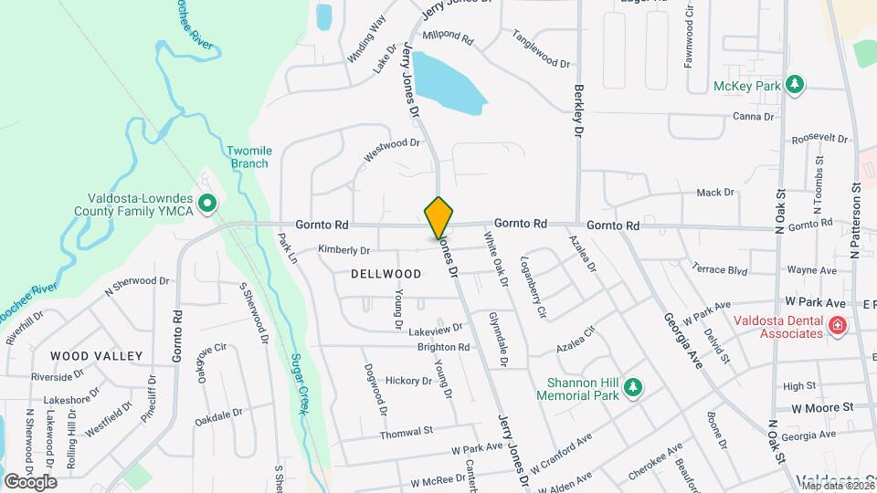 2412 Jerry Jones Drive Map and Location Details