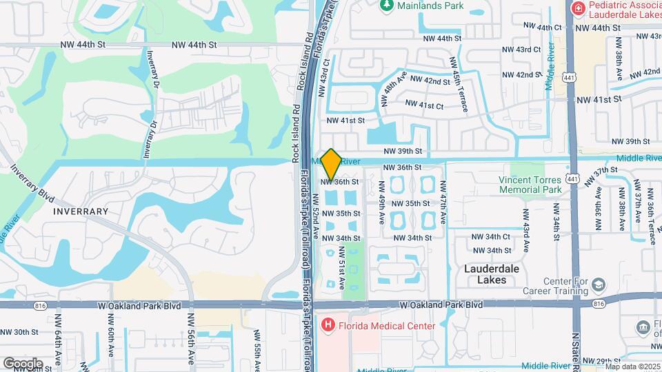 5102 NW 36th St Map and Location Details