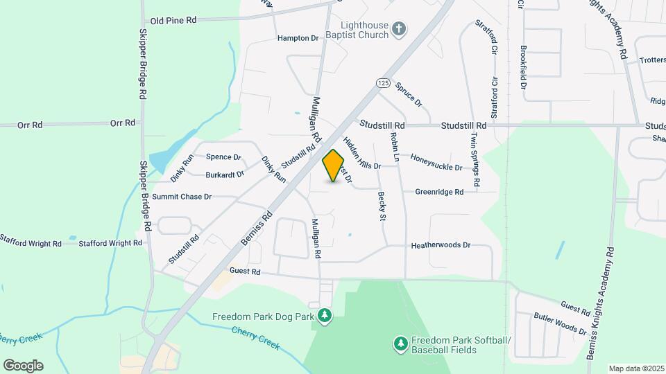 3711 Mulligan Rd Cir Map and Location Details