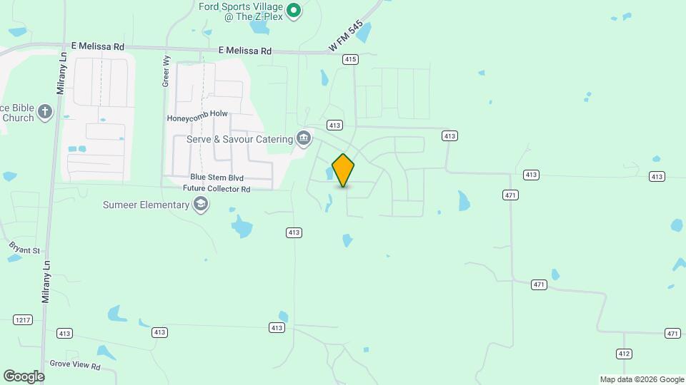 2105 Burnwood St Map and Location Details