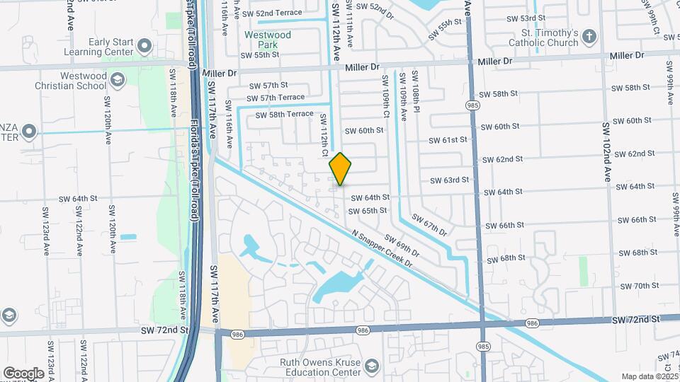 11216 SW 63rd Terrace Map and Location Details