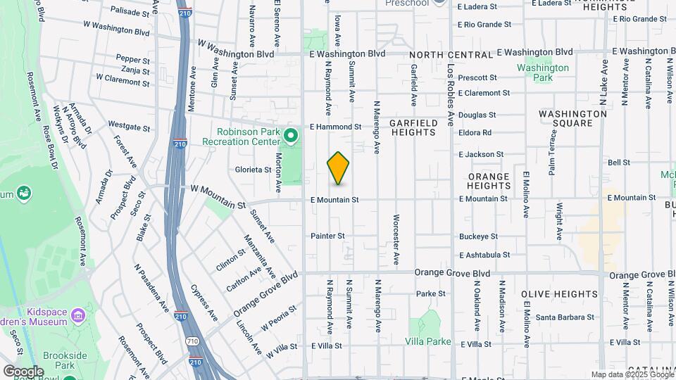 940-948 N Raymond Ave Mapa y Detalles de la Ubicación