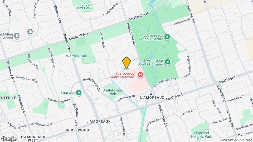 105 Brookmill Blvd Map and Location Details