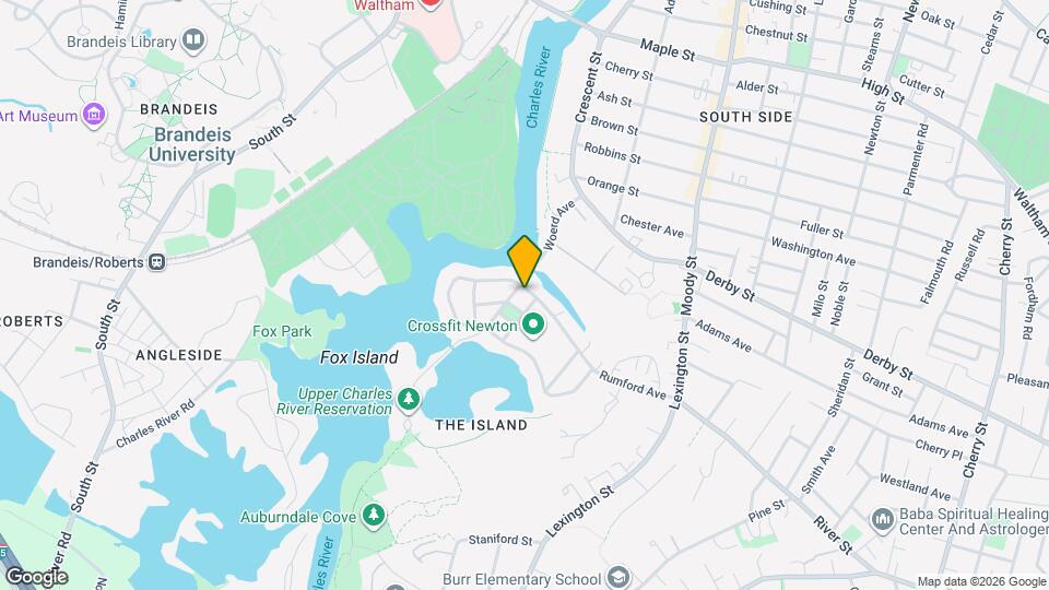 7 Rumford Ave Map and Location Details