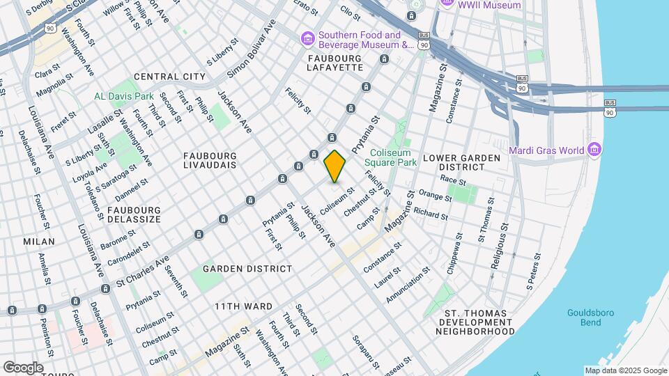 1426 St Andrew St Map and Location Details