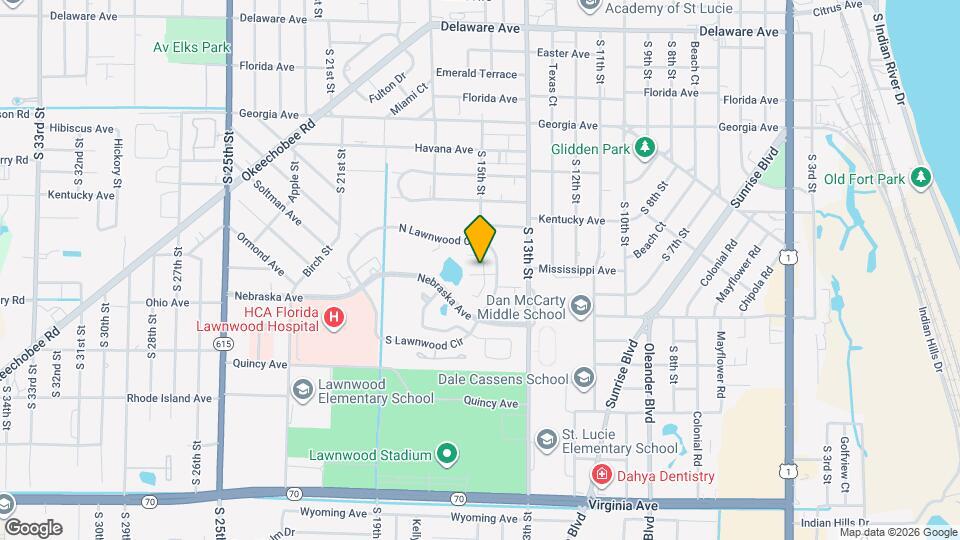 1439 Captains Walk Map and Location Details