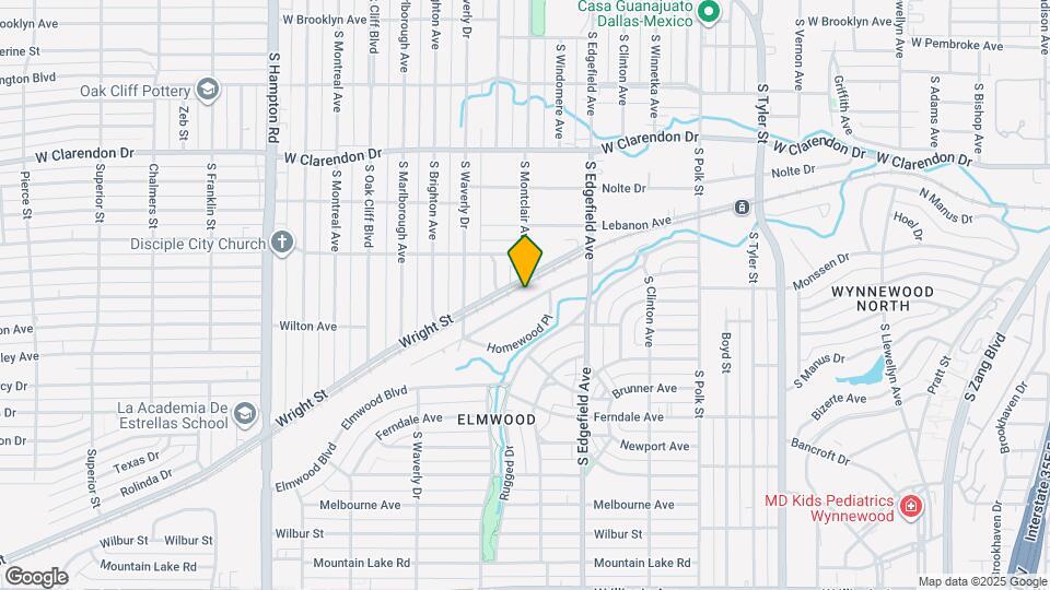 1607 Lansford Ave Mapa y Detalles de la Ubicación