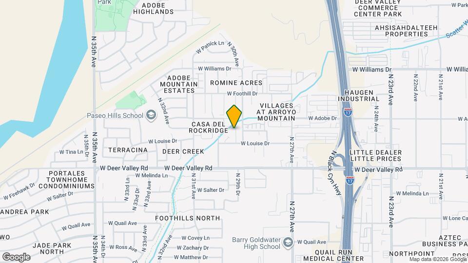 22022 N 29th Dr Map and Location Details