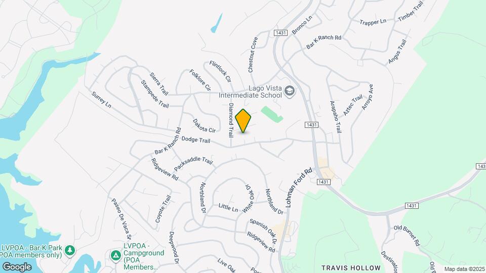 7704 Plateau Cove Map and Location Details