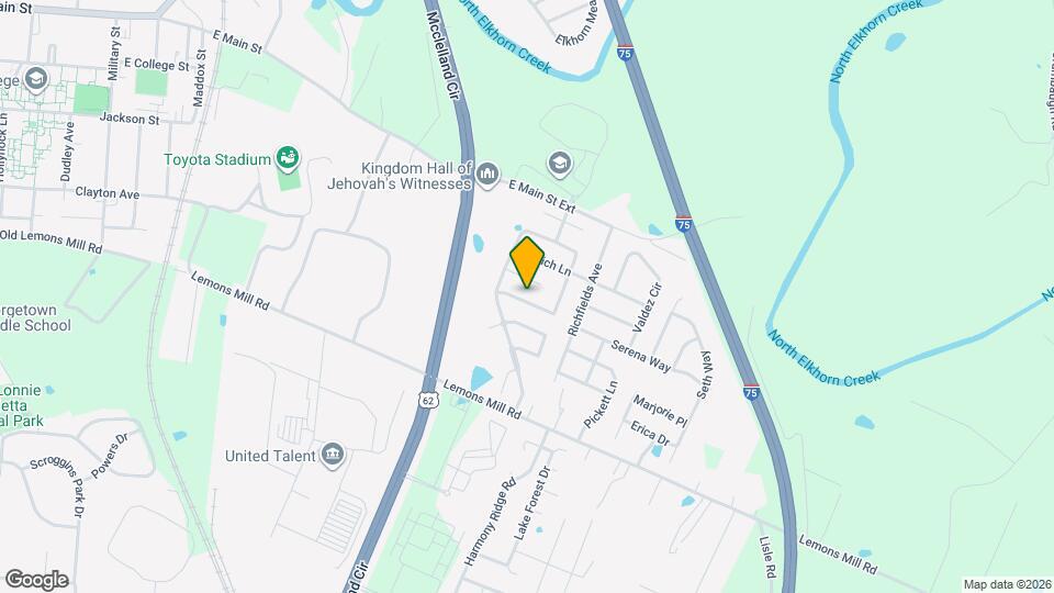 111 Santa Monica Dr Map and Location Details