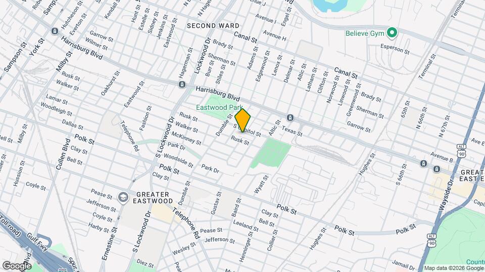 630 Delmar St Map and Location Details
