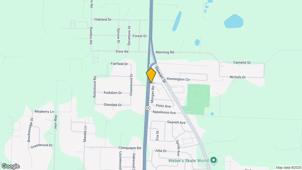 6261 Morgan Rd Map and Location Details