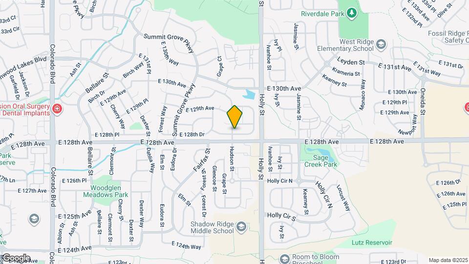 5221 Hudson Cir Map and Location Details