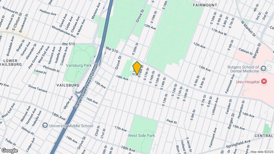 449 S 18th St Mapa y Detalles de la Ubicación