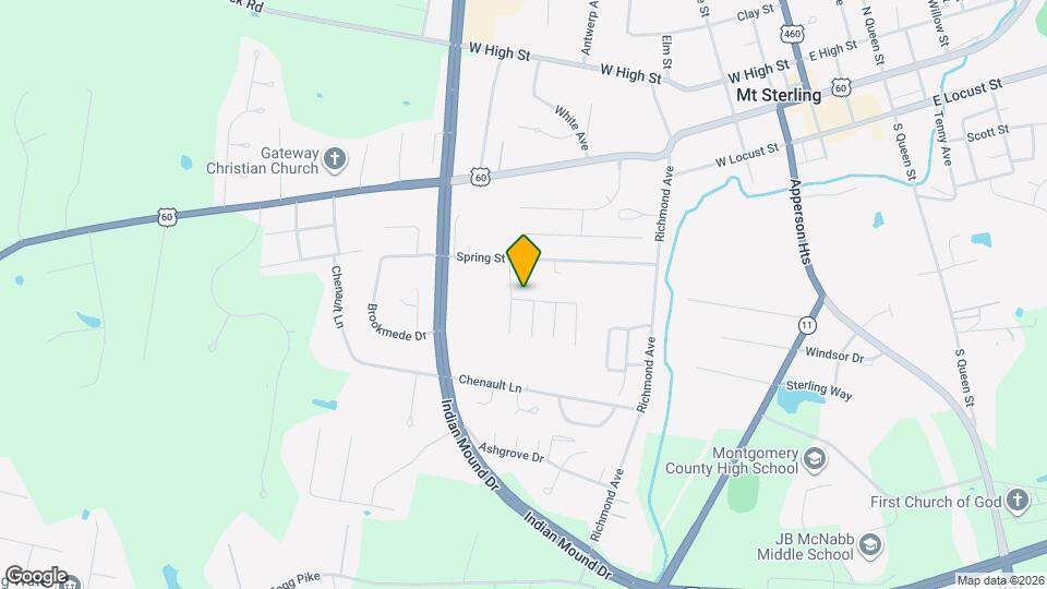 408 Darley Creek Map and Location Details