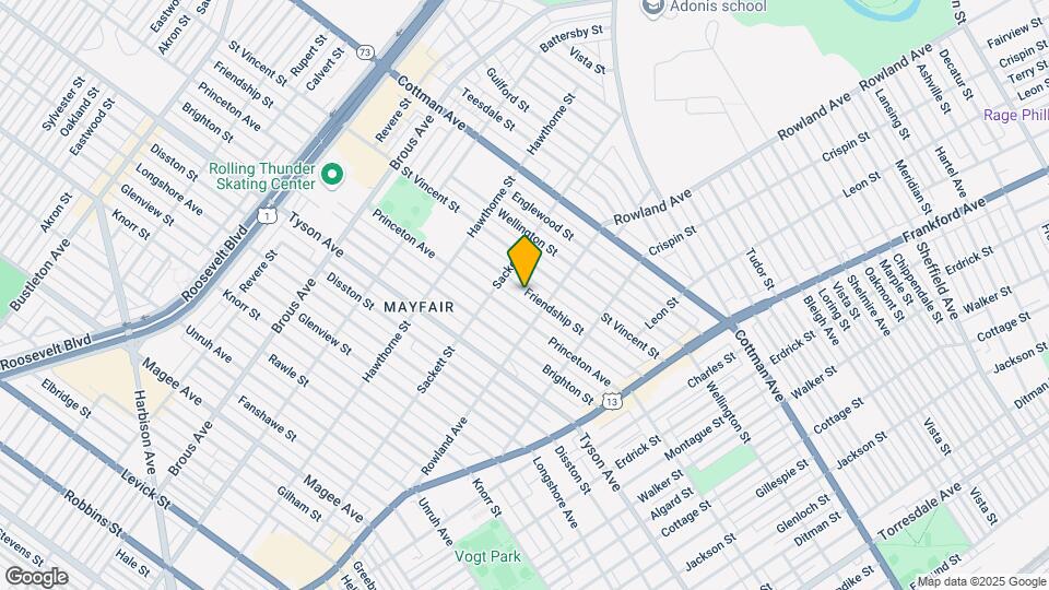 3232 Friendship St Map and Location Details