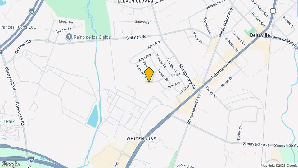 4501 Romlon St, Unit 203 Mapa y Detalles de la Ubicación