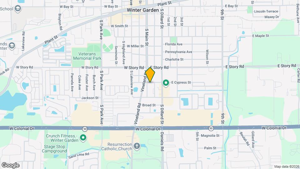 8 E Cypress St Map and Location Details