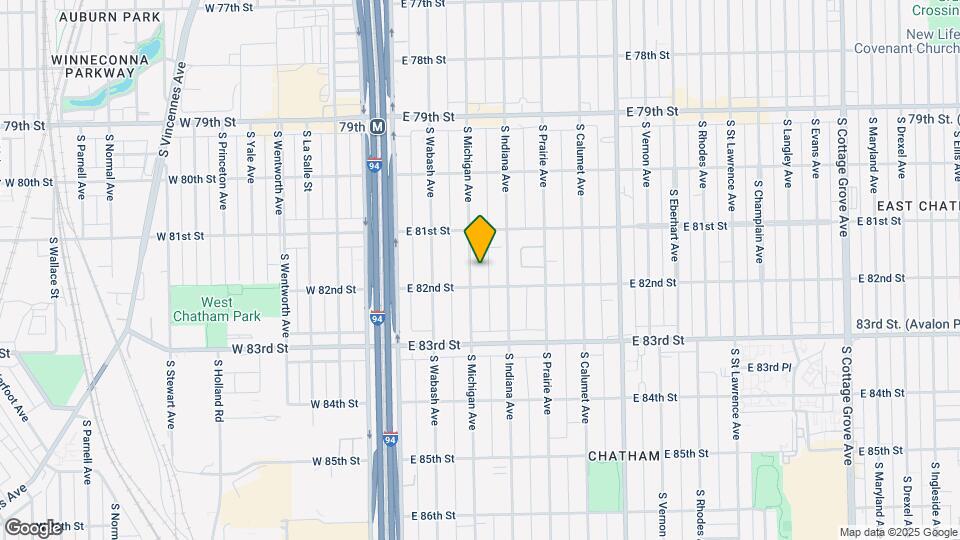 8141 S Michigan Ave Map and Location Details