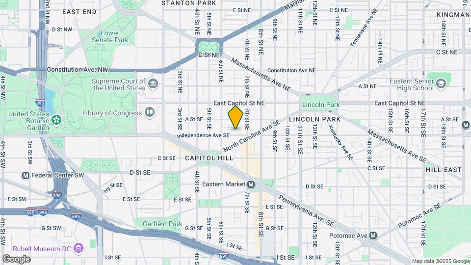 642 Independence Ave SE Map and Location Details