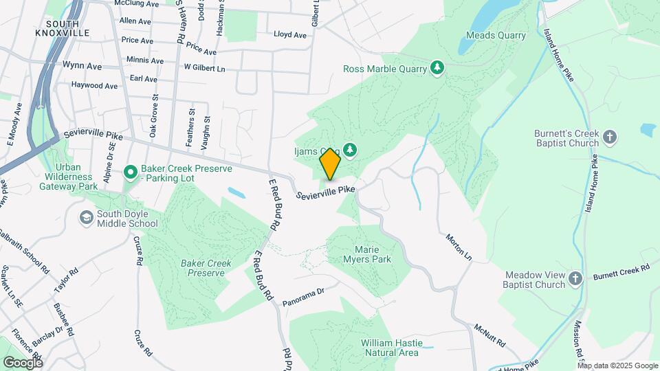 4516 Sevierville Pike Map and Location Details