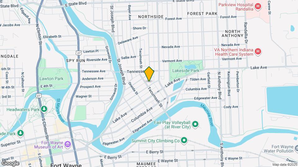 1207 Rivermet Ave, Unit 1207 Map and Location Details