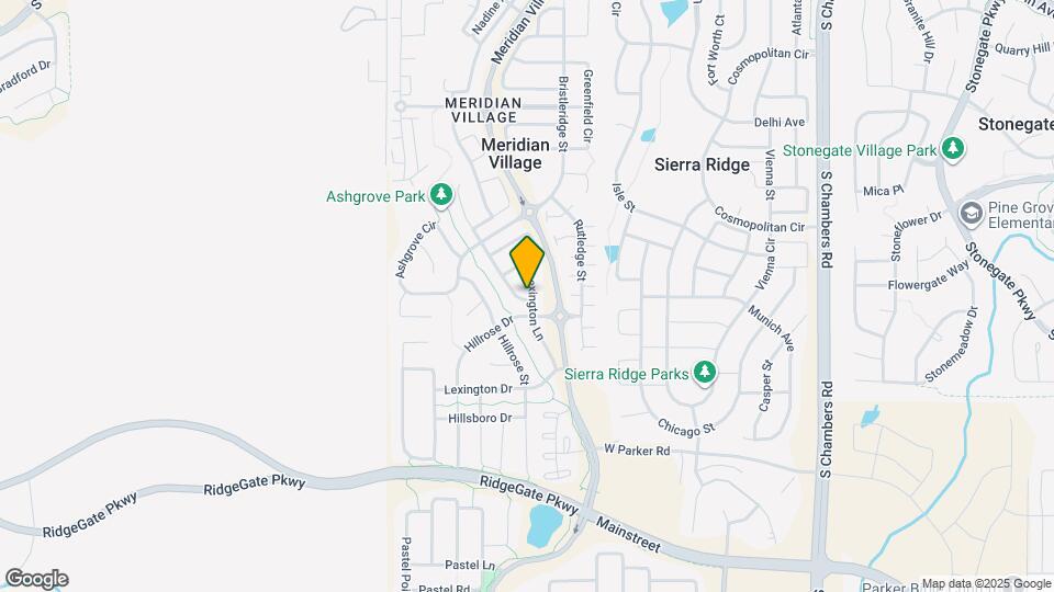 10522 Sierra Ridge Dr Map and Location Details