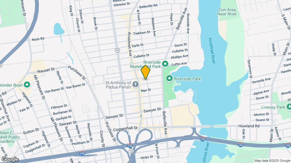 361 N Front St Map and Location Details