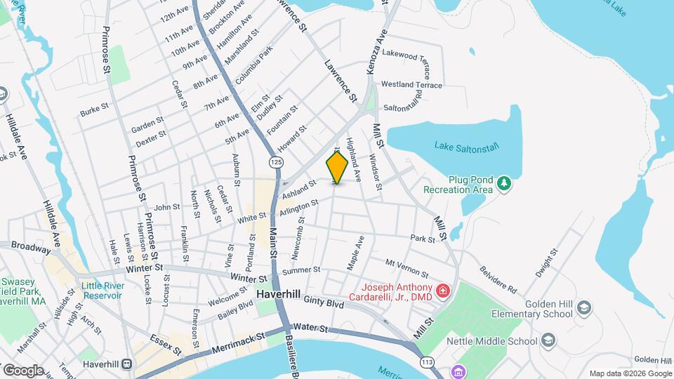 87 Webster St Map and Location Details