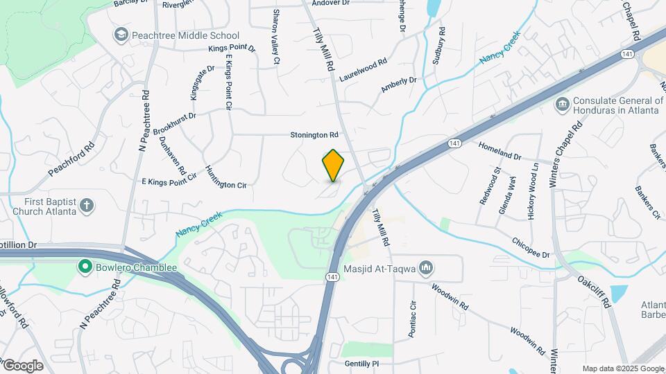 4430 Tilly Mill Rd Map and Location Details