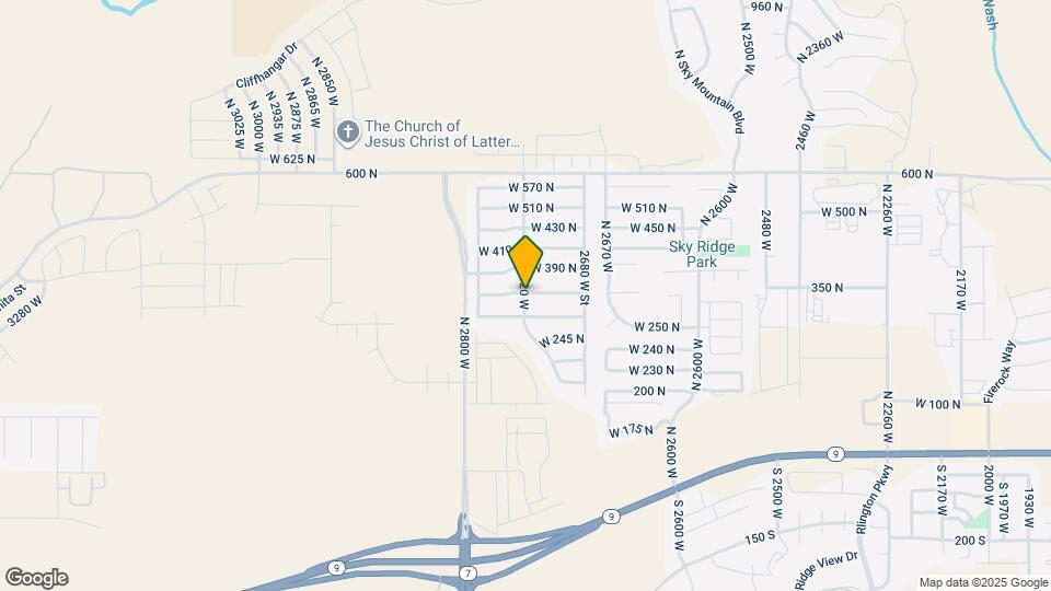 241 N 2720 W Map and Location Details