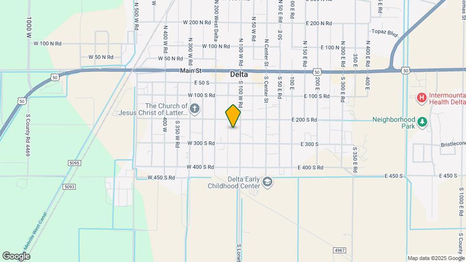 244 S 100 W Mapa y Detalles de la Ubicación