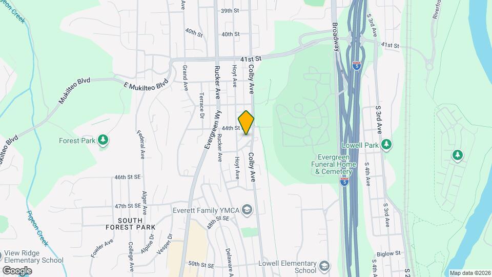 4418 Colby Ave Map and Location Details