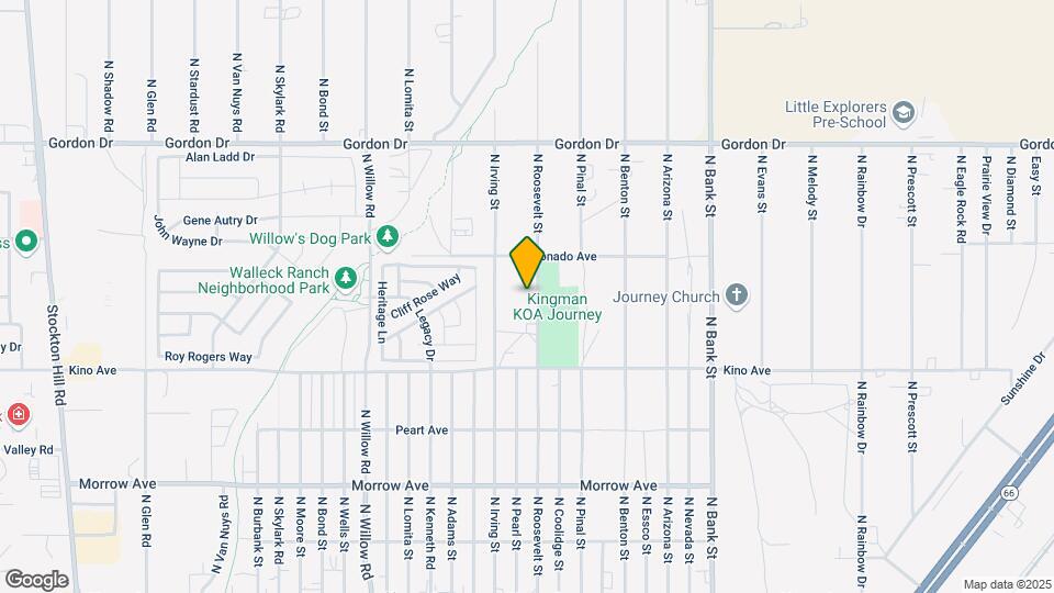 3835 N Roosevelt St, Unit 3835 Roosevelt N Apt F Map and Location Details