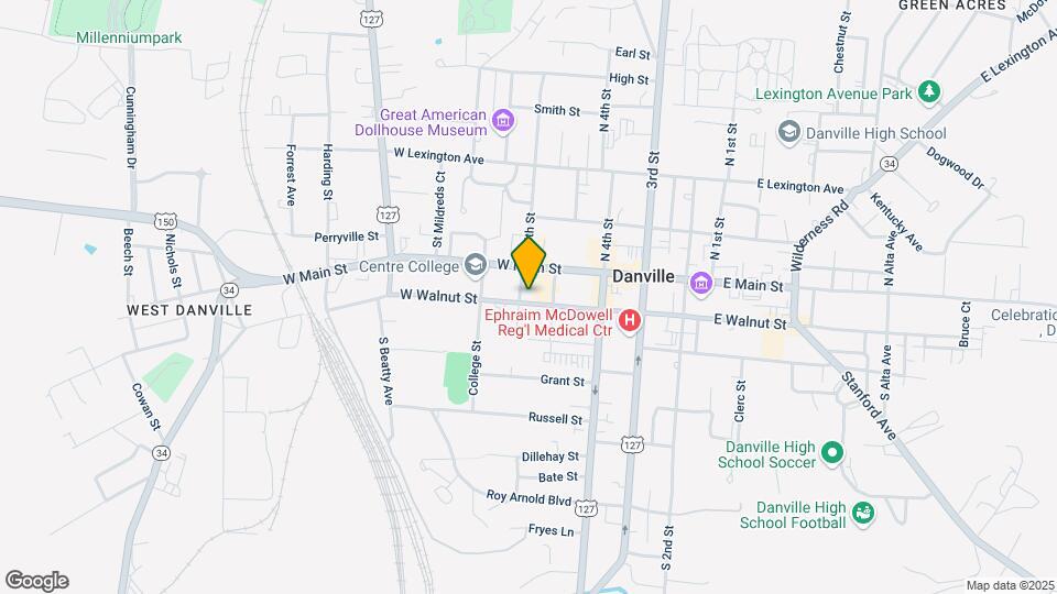 485 W Main St Mapa y Detalles de la Ubicación